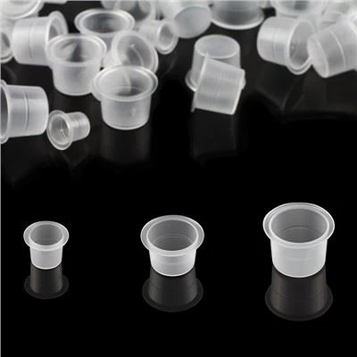 Tampas de tinta transparente